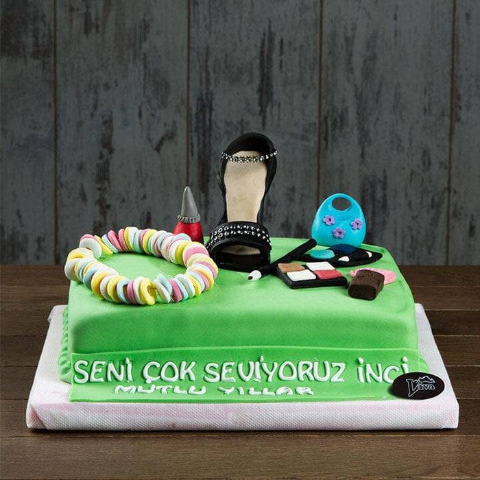 Ayakkabılı makyaj seti