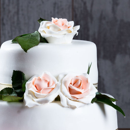 Gül Süslemeli Butik Pasta