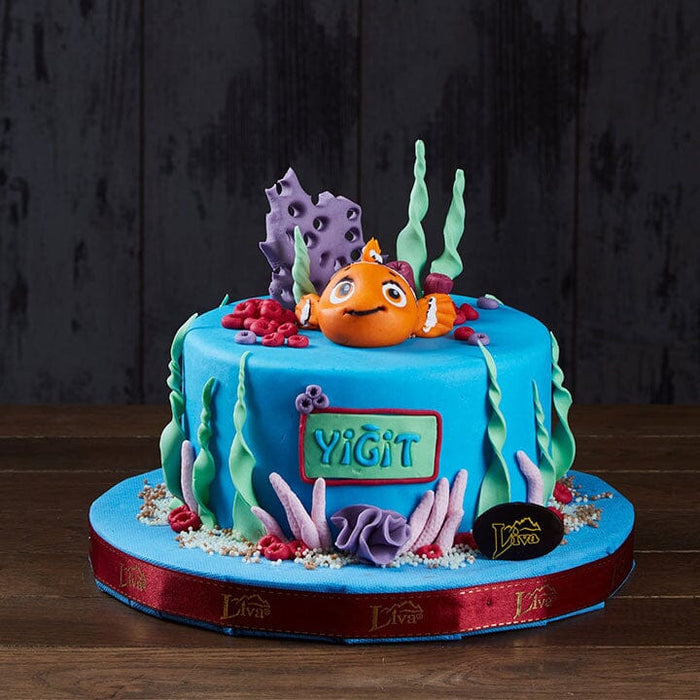 İsme Özel Balık Nemo Pasta