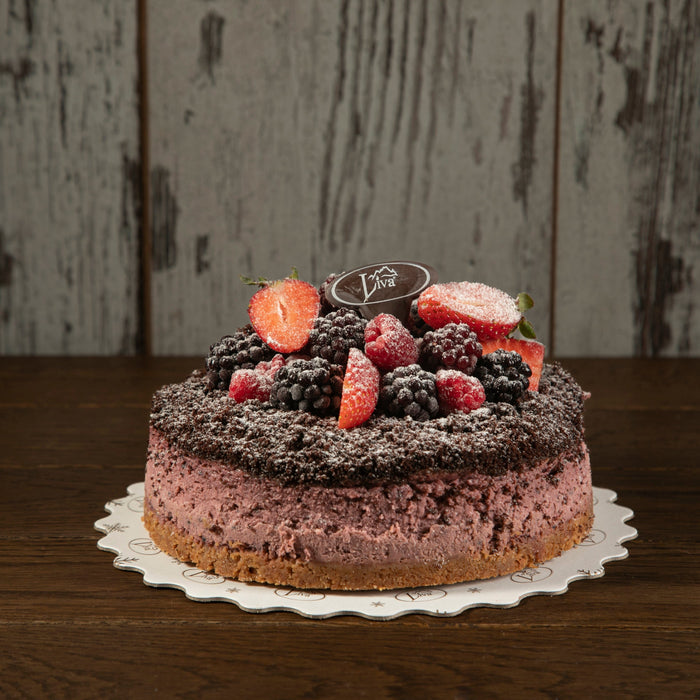 Kara Orman Meyveli Cheesecake