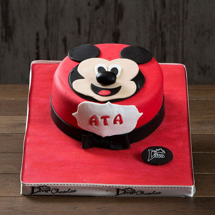 Mickey Mouse Yaş Pasta