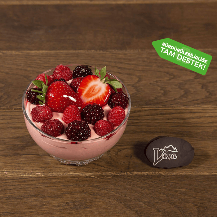 Orman Meyveli Panna Cotta