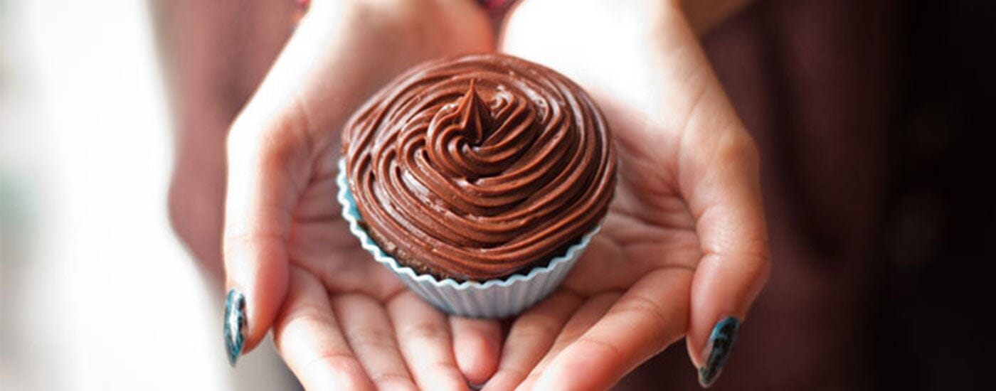 çikolatalı cupcake