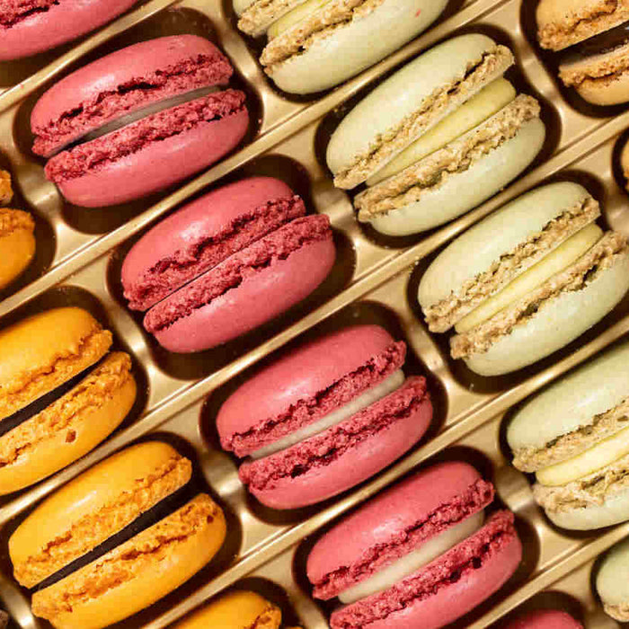 en sevilen Fransız tatlıları arasında yer alan makaronlar