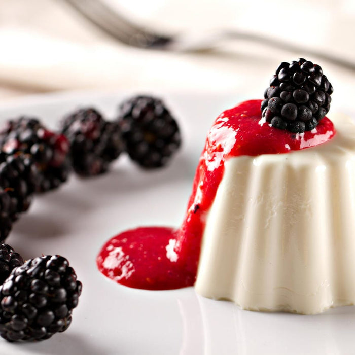 orman meyveli panna cotta