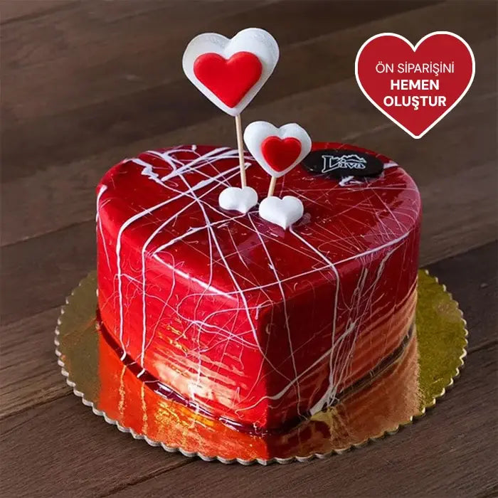 sevgililer günü pasta