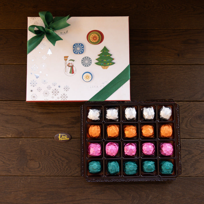 Kış Kutusu Yaldızlı Çikolata
