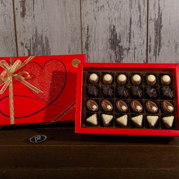 Sevgililer Günü Kırmızı Tek Kat Kutu