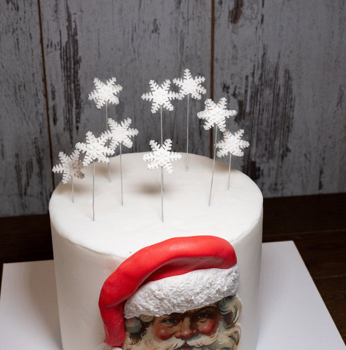 Yılbaşı Noel Baba Tema Pasta 2026