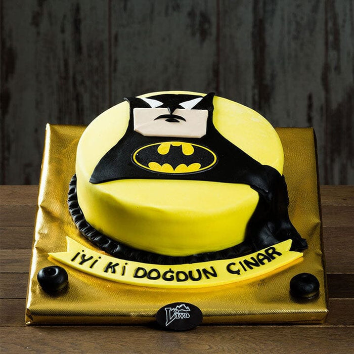 Batman Sarı Özel Pasta
