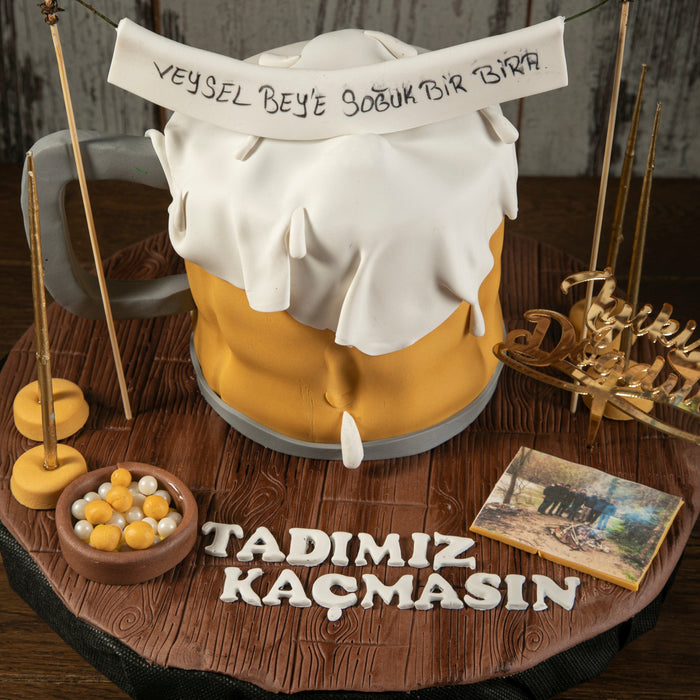 Biralı Doğum Günü Pastası