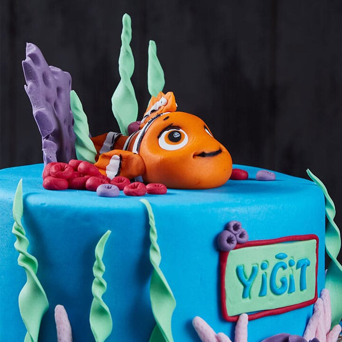 İsme Özel Balık Nemo Pasta