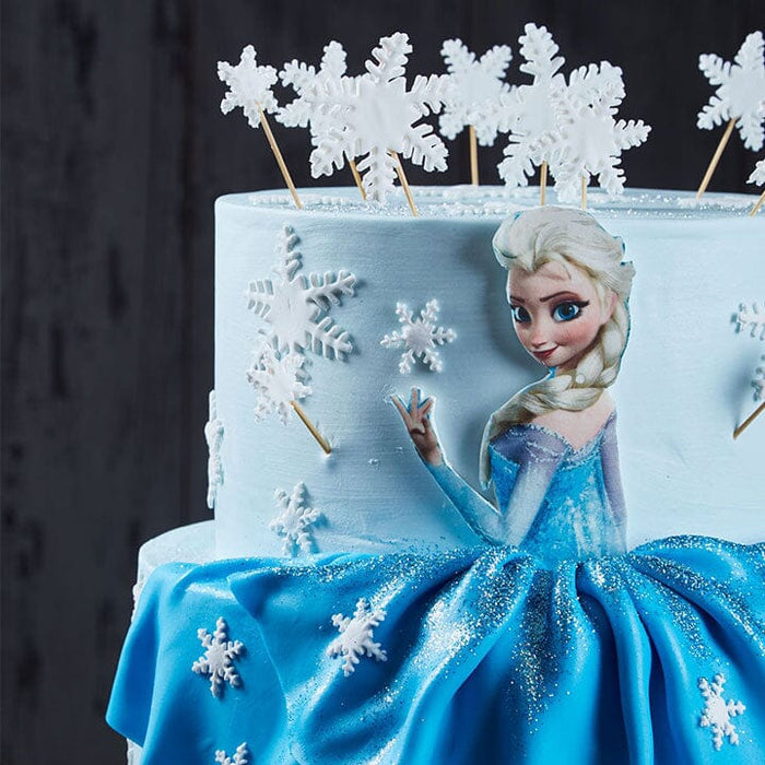 Kar Prensesi Elsa Özel Pasta
