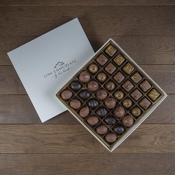 Kurumsal Yılbaşı Çikolatası - Luxury Kutu 36'lı