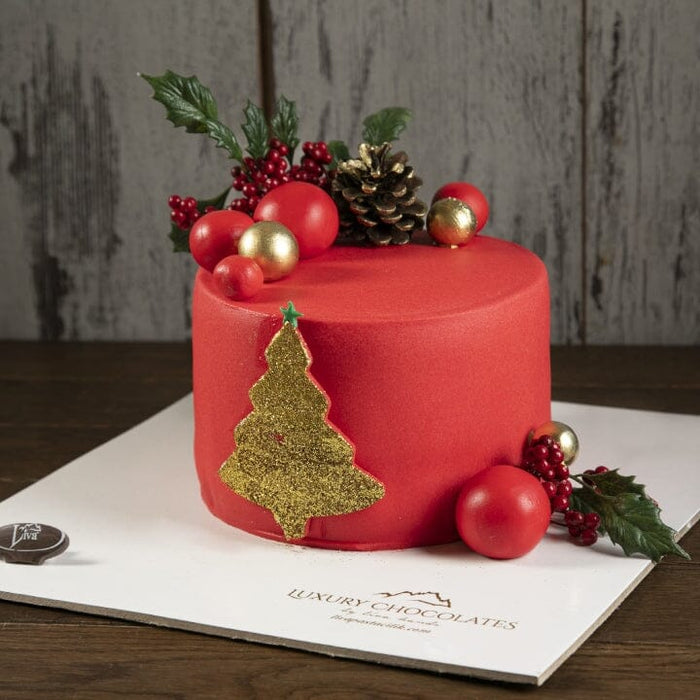 Liva Kırmızı Yılbaşı Özel Pasta 2026