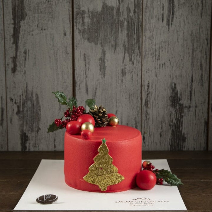 Liva Kırmızı Yılbaşı Özel Pasta 2026