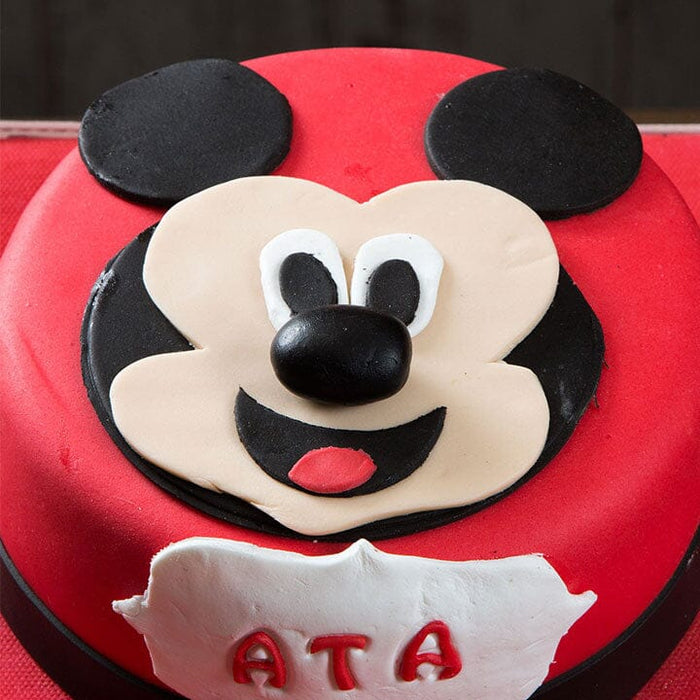 Mickey Mouse Yaş Pasta