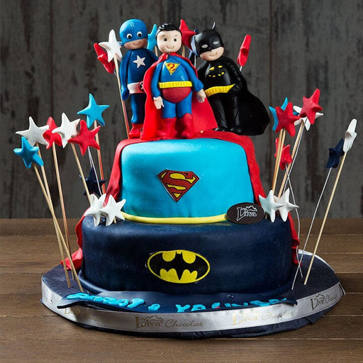 Süper Kahramanlar Özel Pasta