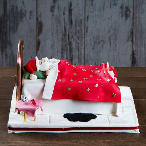 Uyuyan Noel Baba Özel Pasta