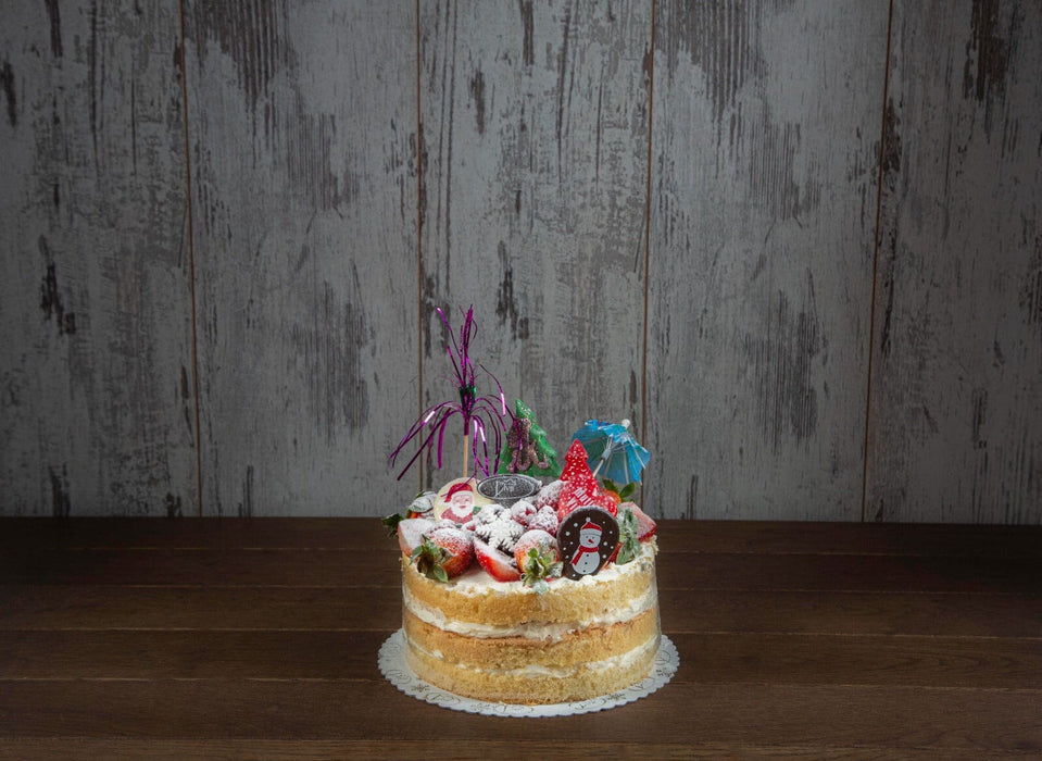 Yılbaşı Dağ Meyveli Pasta