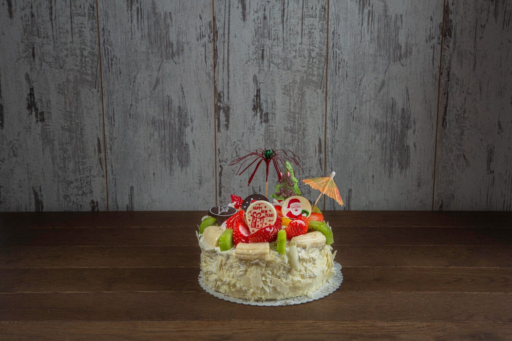 Yılbaşı Meyveli Pasta