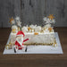 Yılbaşı Noel Baba Dikdörtgen Pasta
