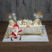 Yılbaşı Noel Baba Dikdörtgen Pasta